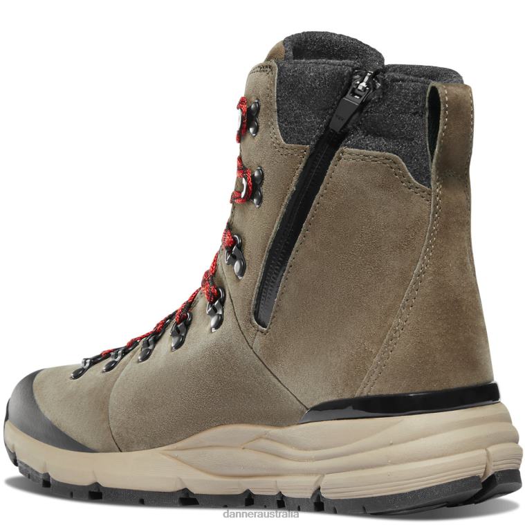 Danner Arctic 600 Side-Zip 7 Brown/Red 200G Danner FX42Z176 Brown/Red - Image 3
