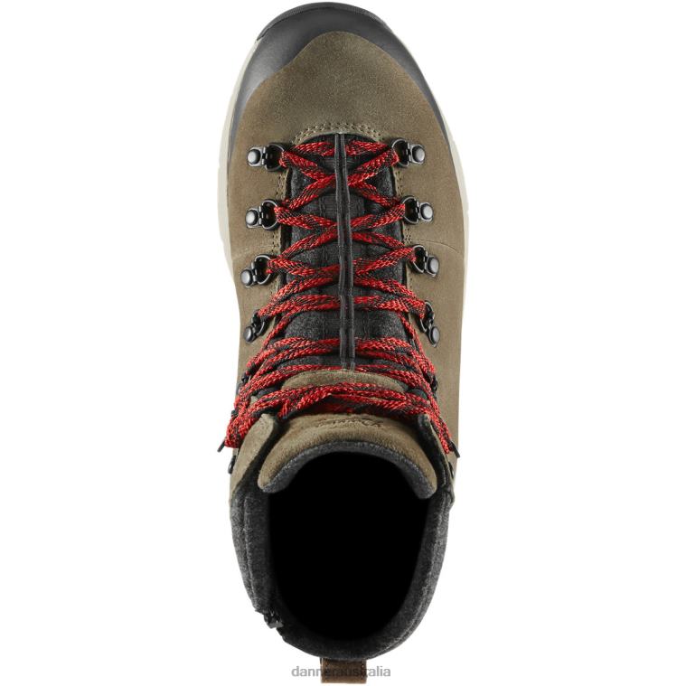 Danner Arctic 600 Side-Zip 7 Brown/Red 200G Danner FX42Z176 Brown/Red - Image 4