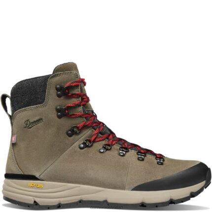 Danner Arctic 600 Side-Zip 7 Brown/Red 200G Danner FX42Z176 Brown/Red