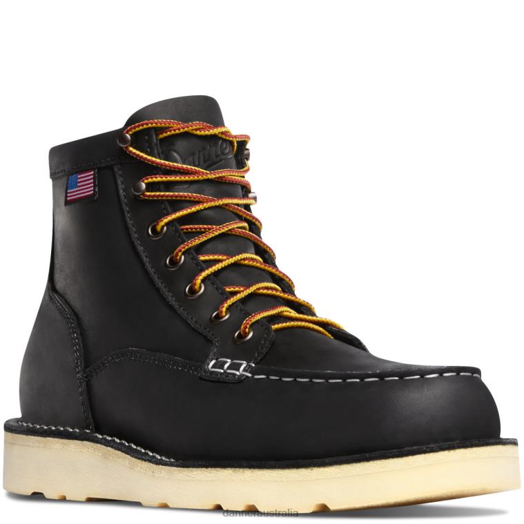 Danner Bull Run Moc Toe 6 Black Steel Toe Danner FX42Z6 Black - Image 2