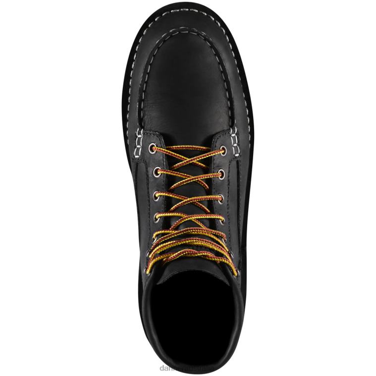 Danner Bull Run Moc Toe 6 Black Steel Toe Danner FX42Z6 Black - Image 4