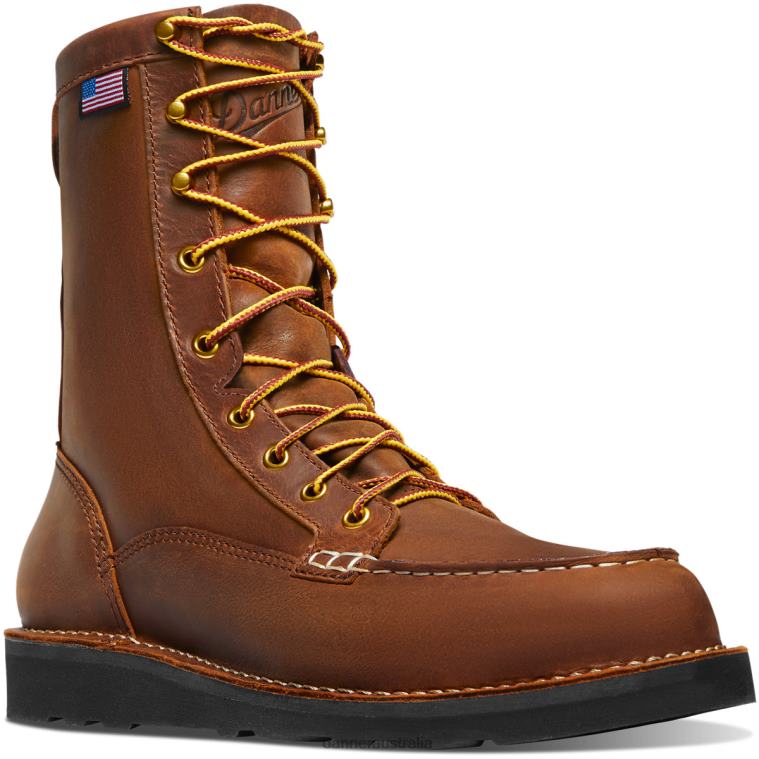 Danner Danner Bull Run Moc Toe 8 Tobacco Black Wedge FX42Z9 Tobacco - Image 2