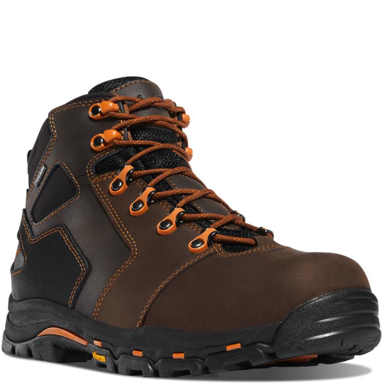 Danner Danner Vicious 4.5 Brown/Orange Composite Toe FX42Z19 Brown/Orange - Image 2