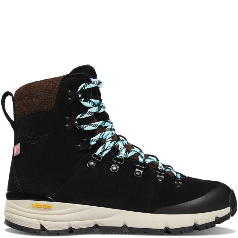 Danner Danner Women's Arctic 600 Side-Zip 7 Black/Spark Blue 200G FX42Z419 Black/Spark Blue - Image 1
