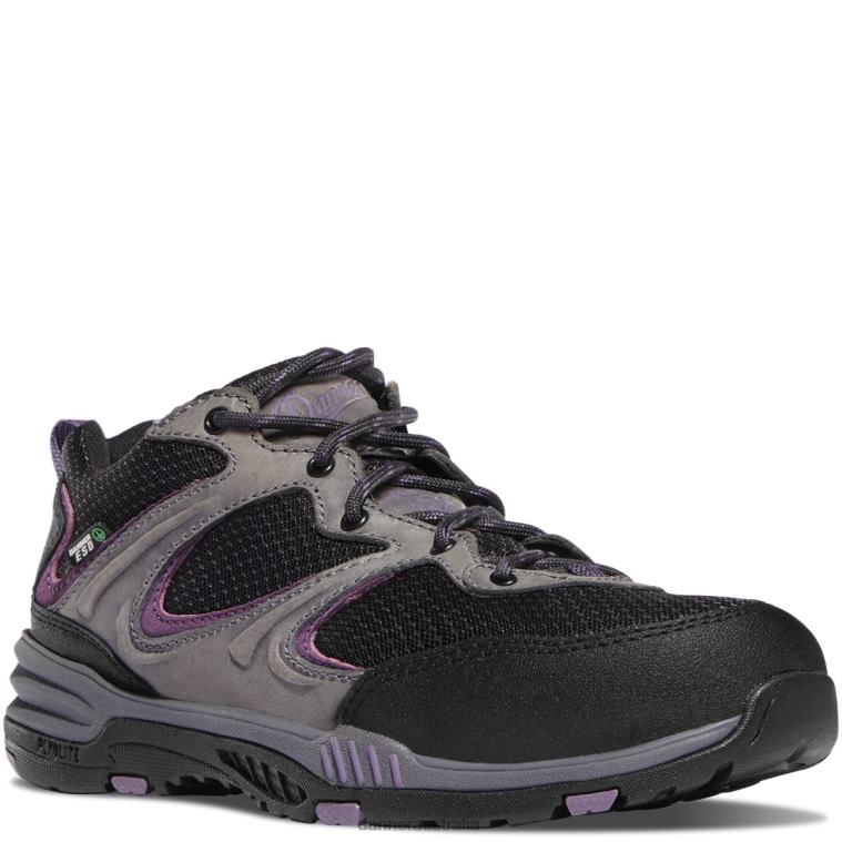Danner Danner Women's Springfield Low 3 Gray/Purple ESD Composite Toe FX42Z345 Gray/Purple - Image 2
