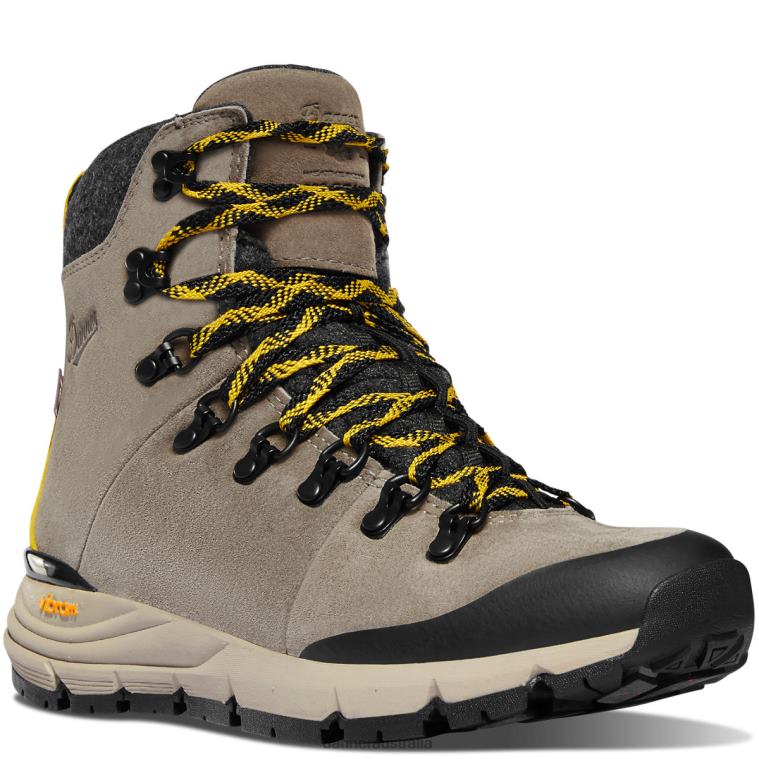 Danner Women's Arctic 600 Side-Zip 7 Driftwood/Yellow 200G Danner FX42Z420 Driftwood/Yellow - Image 2