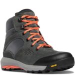 Danner Women's Inquire Mid Dark Gray/Salmon Danner FX42Z396 Dark Gray/Salmon - Image 2