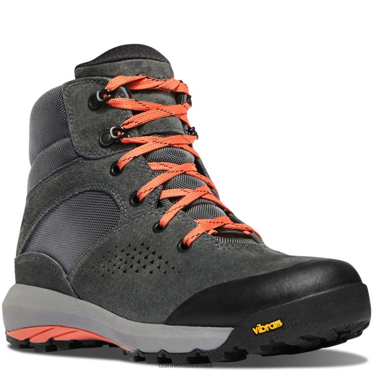 Danner Women's Inquire Mid Dark Gray/Salmon Danner FX42Z396 Dark Gray/Salmon - Image 2