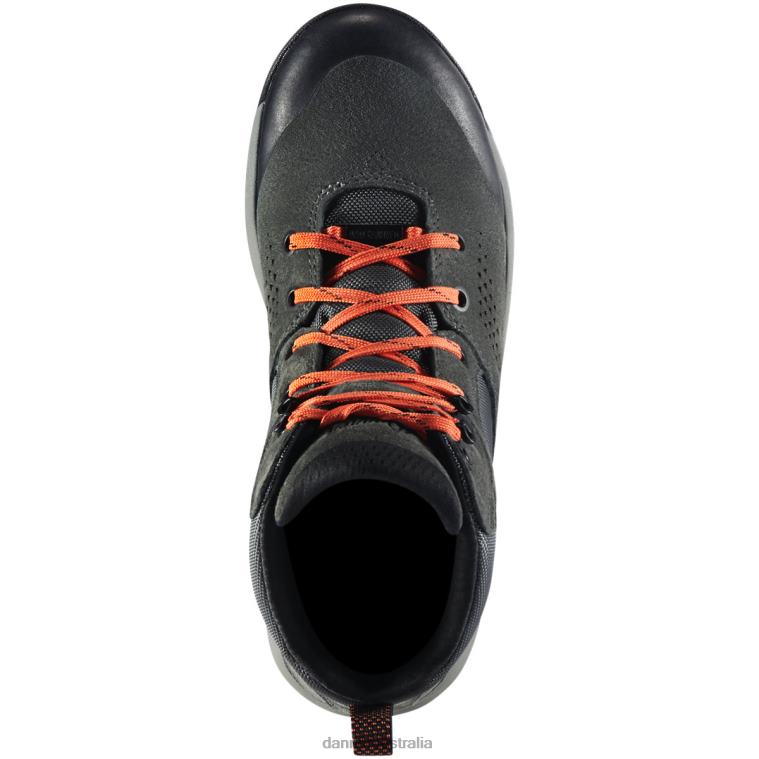 Danner Women's Inquire Mid Dark Gray/Salmon Danner FX42Z396 Dark Gray/Salmon - Image 4