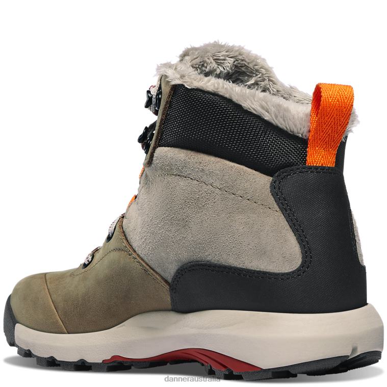 Danner Women's Inquire Mid Insulated Hazelwood/Tangerine/Red Danner FX42Z398 Hazelwood/Tangerine/Red - Image 3
