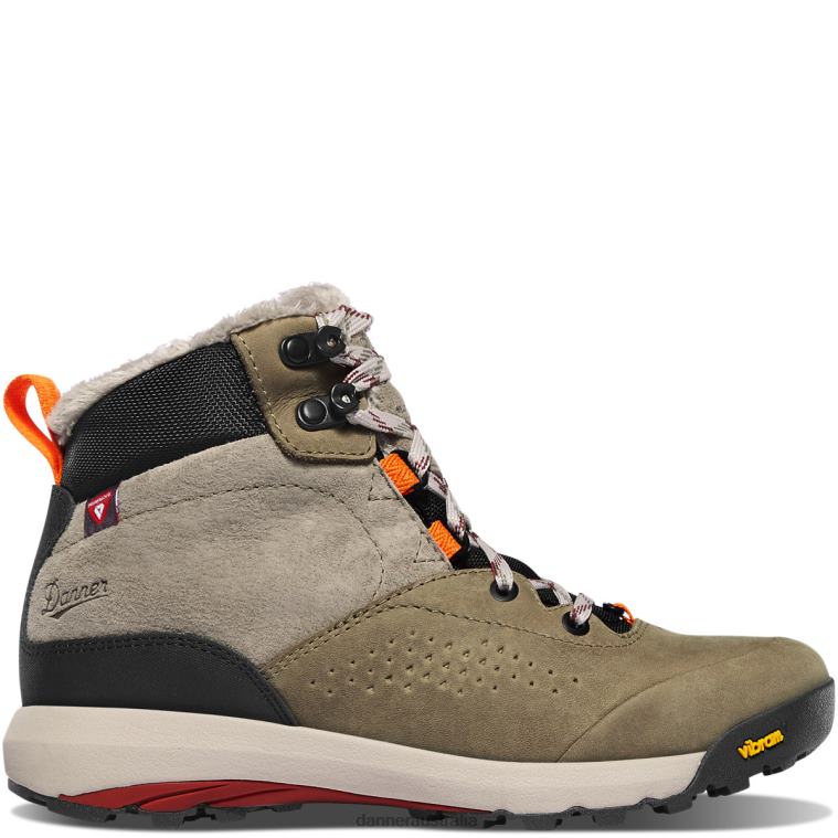 Danner Women's Inquire Mid Insulated Hazelwood/Tangerine/Red Danner FX42Z398 Hazelwood/Tangerine/Red - Image 1