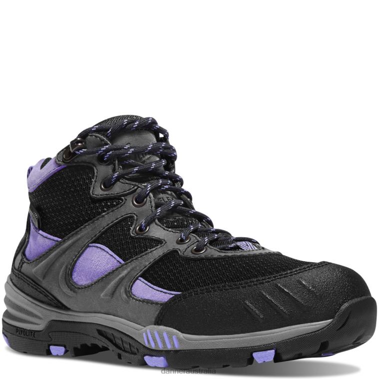 Danner Women's Springfield 4.5 Gray/Lavender Composite Toe Danner FX42Z342 Gray/Lavendar - Image 2
