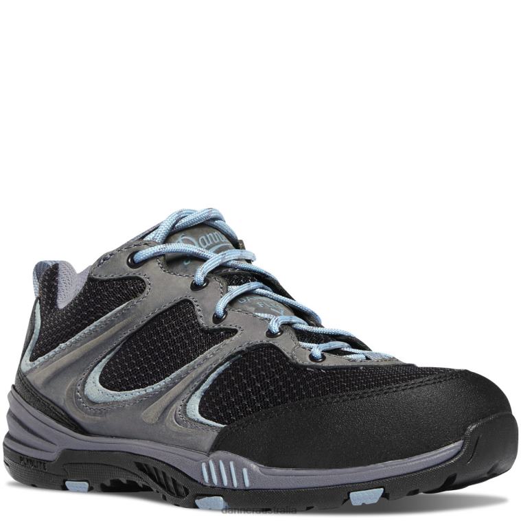 Danner Women's Springfield Low 3 Gray/Blue Composite Toe Danner FX42Z344 Gray/Blue - Image 2