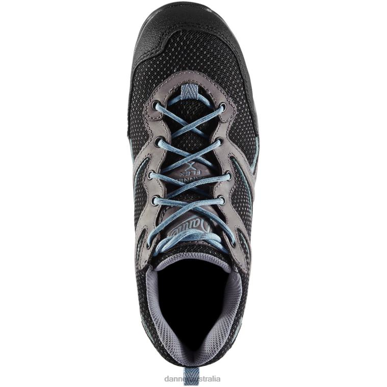 Danner Women's Springfield Low 3 Gray/Blue Composite Toe Danner FX42Z344 Gray/Blue - Image 4